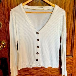 Reformation button down top